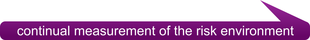 continual measurement of the risk environment